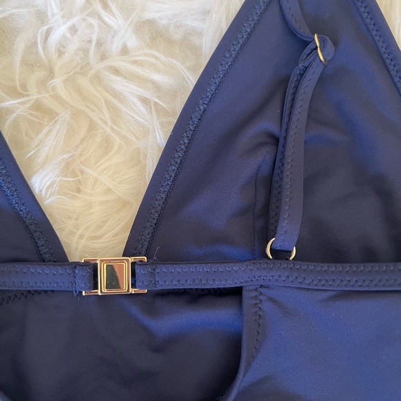 Scanlan Theodore Triangle One Piece in Navy - Picture 7 of 16